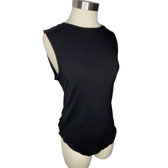 Mangpop Sleeveless Crewneck Bodysuit Women's Size XXL Black New Without Tags - Picture 10 of 10